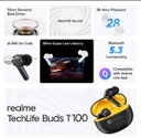 Realme Buds-T100 (RMA2109) black