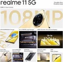 REALME MOBILE PHONE- 11 ( RMX3636) Gold 256GB 8GB