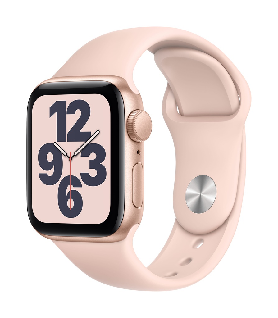 Apple Watch SE 40mm Gold Alu Pink Sand Sport Band GPS