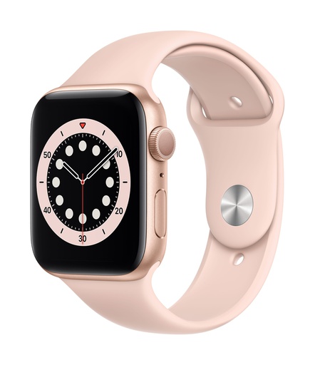 Apple Watch Series 6 44mm Gold Alu Pink Sand Sp Band GPS